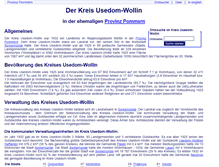 Tablet Screenshot of kreis-usedom-wollin.de